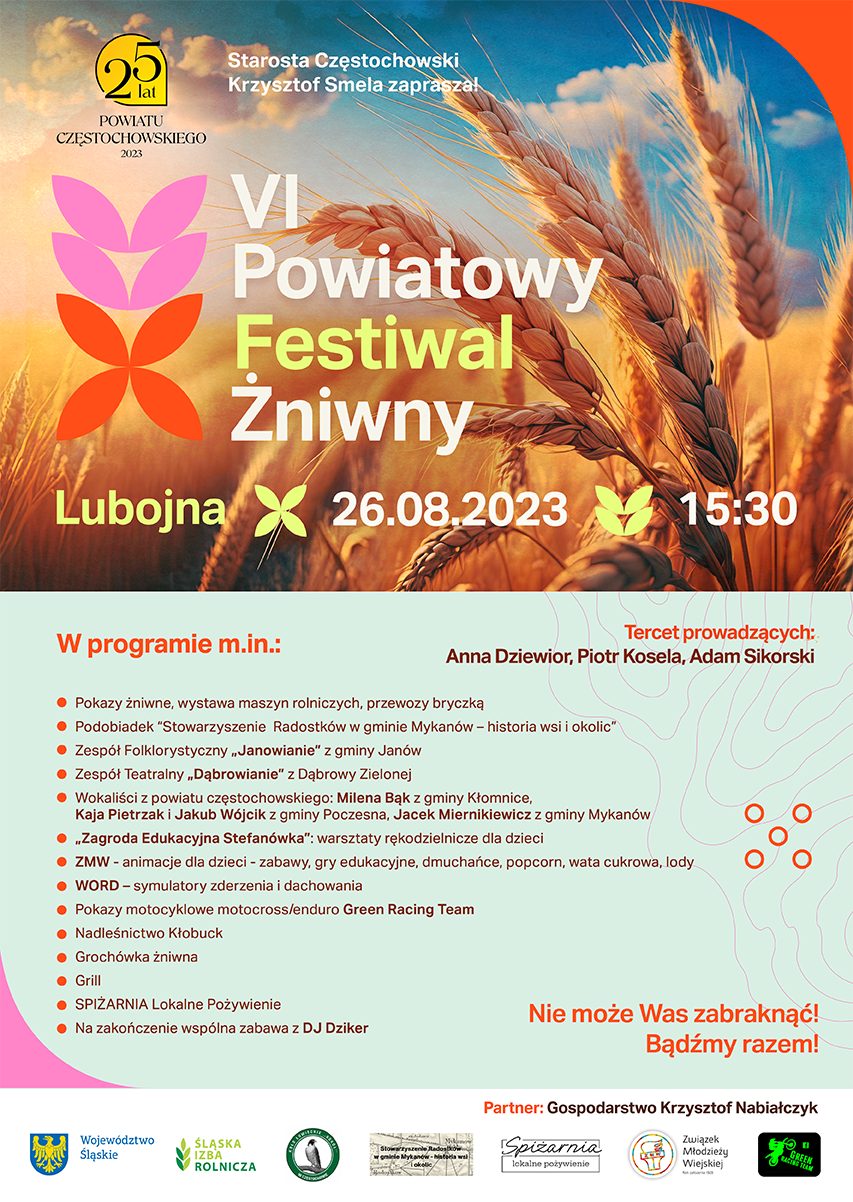 VI Powiatowy Festiwal Żniwny w Lubojnie