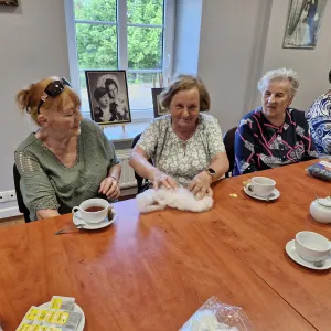 Warsztaty tkackie w Muzeum Regionalnym w Kamienicy Polskiej (12)